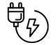 power and cord icon